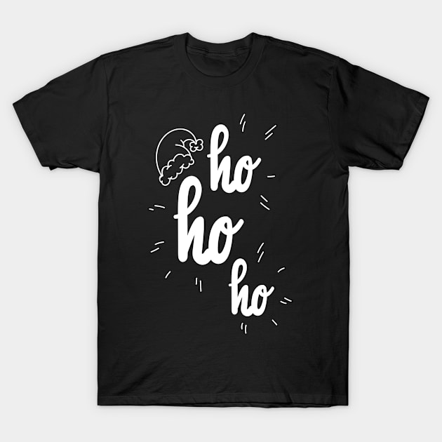 Christmas Santa ho ho ho T-Shirt by andytruong